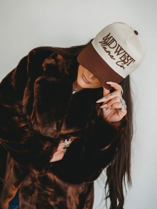 Midwest Mane Co. Hat Brown